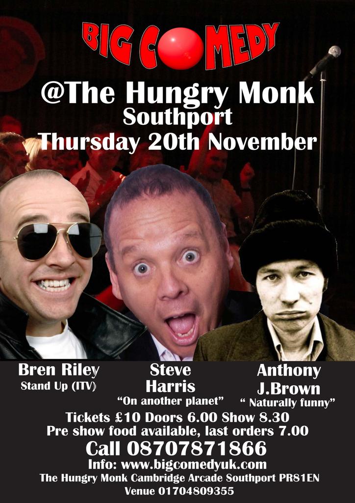 Great show ahead this Thur <a href="/hungrymonk/">Okay</a> Southport get tickets from the venue