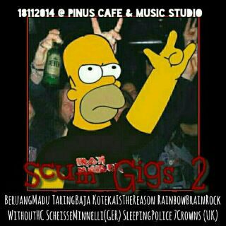 Hari ini,tepatnya nanti malam!!! #scumgigs2 at pinus caffe wonoayu sidoarjo <a href="/hcsfamilycrew/">HCSFAMILYCREW</a>. Yuk datang htm free :))