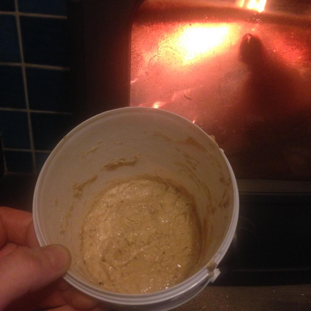 benreade's tweet photo. I only heat my house to warm my sourdough. http://t.co/XJ75GyD7Vc