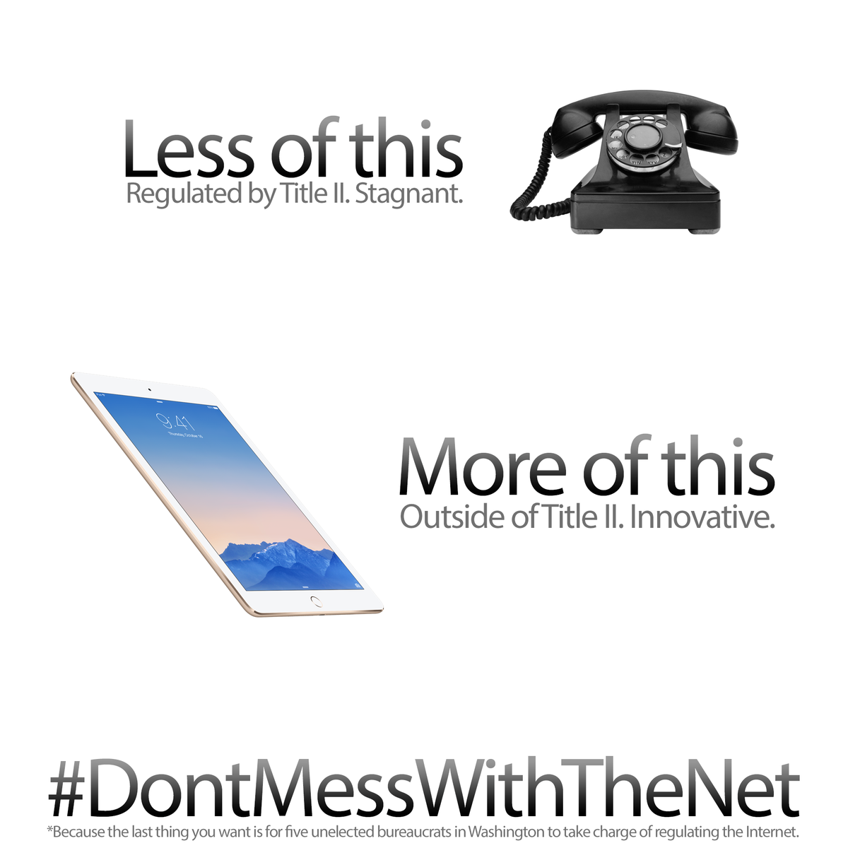 JosephMRyan1's tweet image. RT @SenTedCruz: More innovation. Less stagnation. #DontMessWithTheNet!