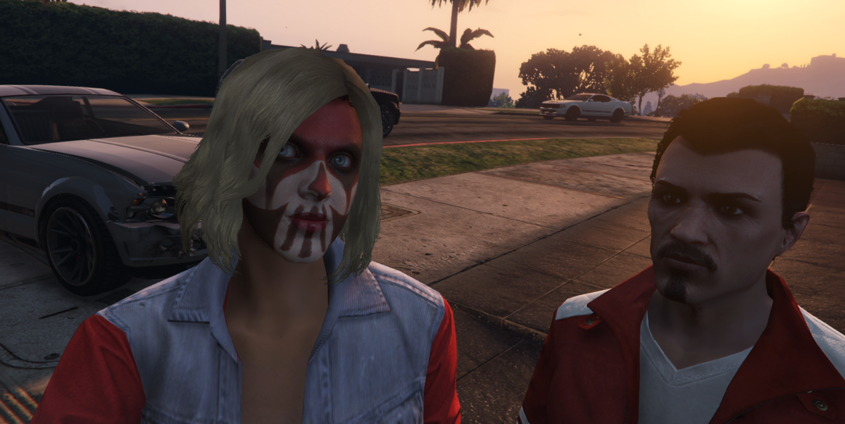 IvanForeverLife's tweet photo. Que guapos somos yo y @NexxuzHD :) #DirectosTaXxGTA5 http://t.co/30hZMIuNYb