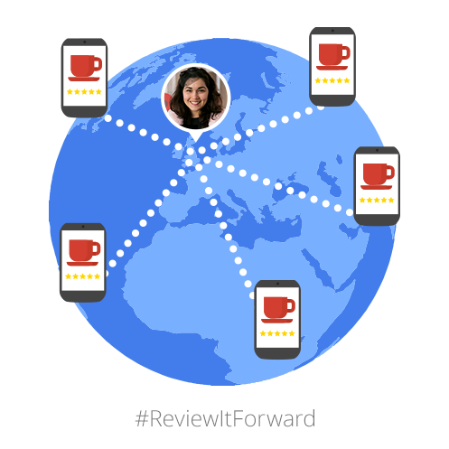 GoogleLocalSEA's tweet image. High five if you wrote your 1st review and impacted someone in the world. #ReviewItForward  goo.gl/qcQiLR