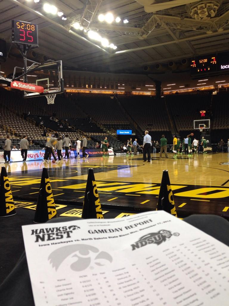 ISUBOY130's tweet photo. On that #FrontRowSwag again. @Ramhall and I gotta show @agolaseni love. Missing yelling at @dstokes35 though. http://t.co/qzmhNs1ZKD
