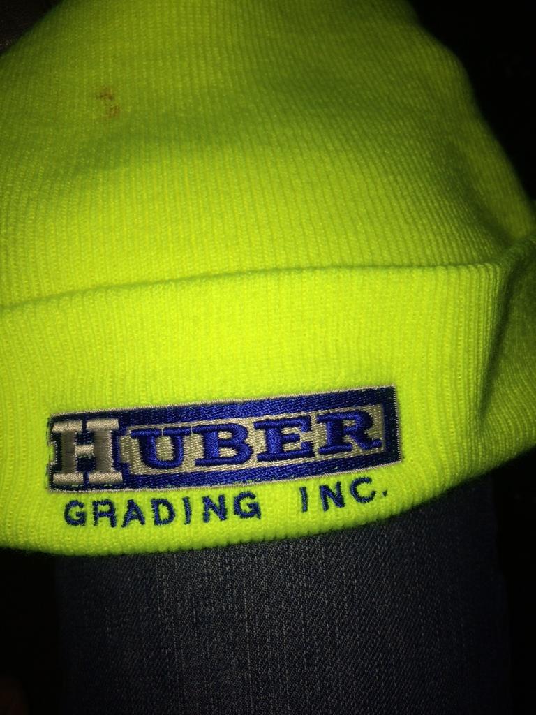 HuberGrading's tweet photo. Don't forget you Huber Grading stocking hats on a cold day like this! http://t.co/71UL0SIo7x
