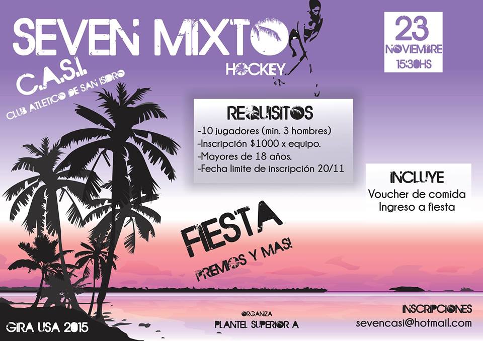 sevencasi's tweet photo. SEVEN MIXTO CASI inscripciones:sevencasi@hotmail.com @caioazzaro @macaquirici  @prisumchardy @soabella @Sofidelcie http://t.co/yluy0KhL7Y