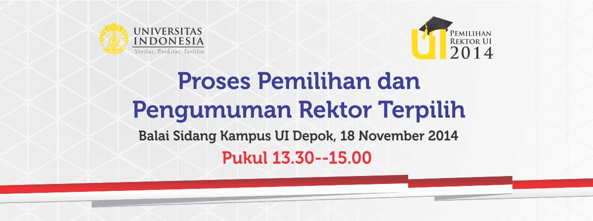 univ_indonesia's tweet photo. Stlh Debat Publik CaRek, tahapan #pilrekUI selanjutnya: Pemilihan dan Pengumuman Rektor Terpilih pkl 13.30-15.00 http://t.co/1JUtLJlxSm