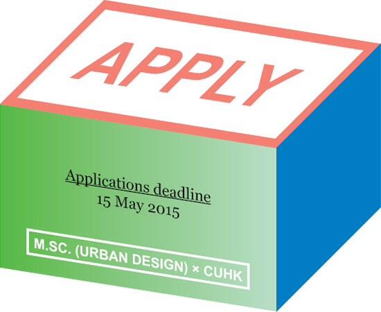 MSCUDxCUHK's tweet photo. Admissions for 2015 are now open! #Hongkong #urbandesign http://t.co/Mqvg7CbgYB http://t.co/QM1EwWUof5