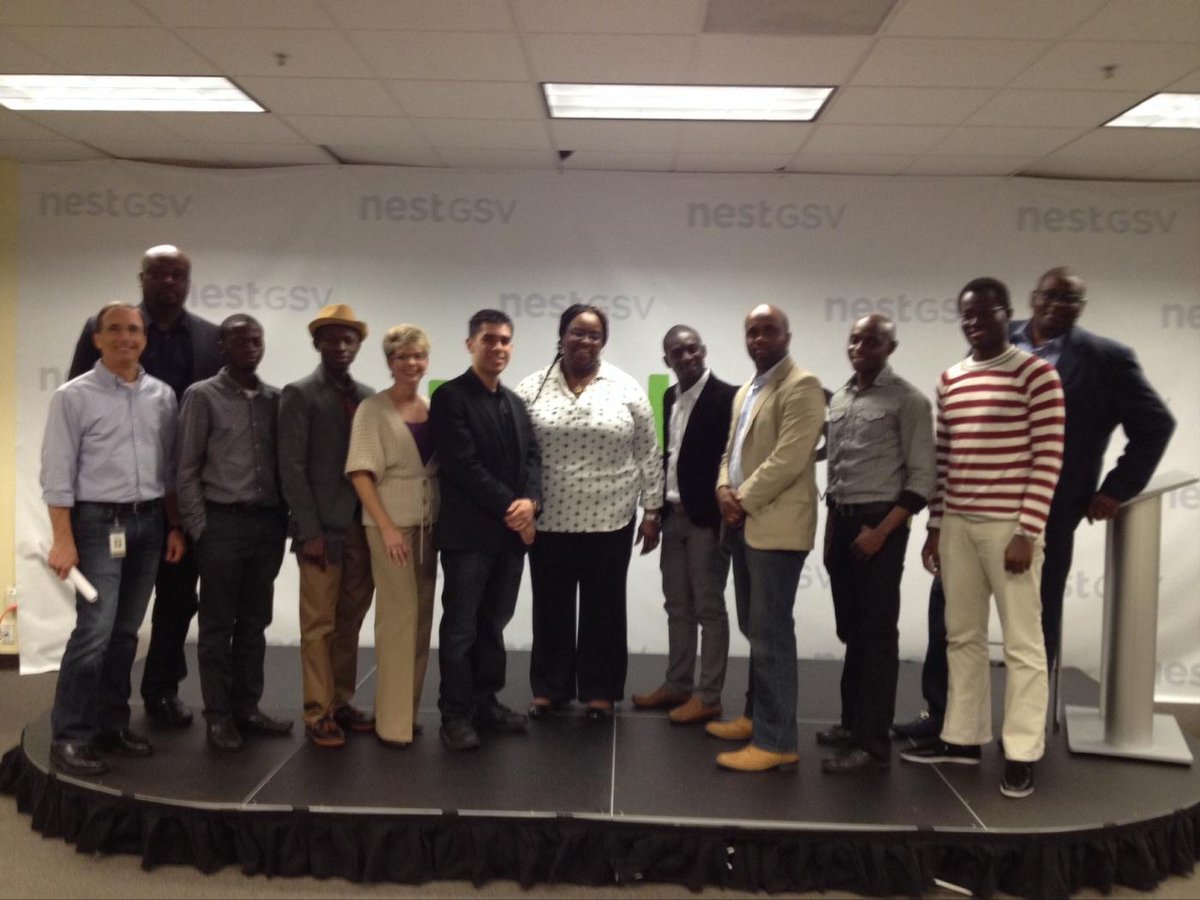 Innovate_Africa's tweet photo. Vern, thank you for spending time with us &amp; the Lions today at @nestGSV! Great facilities. @lionsafrica @GPatState http://t.co/AI8AQFGBkp