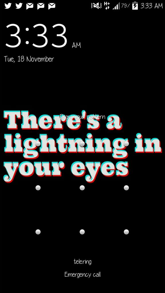 Ready To Run lyrics lockscreen!
RT and I'll dm it to you! :)