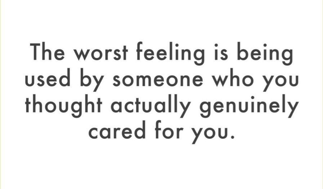 The worst feeling...😔😔