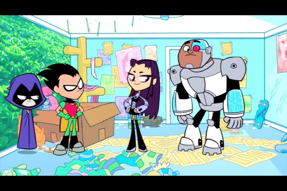 Cyborg14Cyborg's tweet photo. Blackfire made @beastboy481 upset. @RobinRobin47 http://t.co/HuryTZIoLw