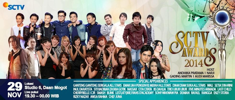#INFO Sabtu (29 Nov 14) <a href="/SMASHindonesia/">SMASH Indonesia</a> at SCTV Awards '14 jam 19.30wib (8:30pm - M'sia) LIVE dr Studio 6, Daan Mogot