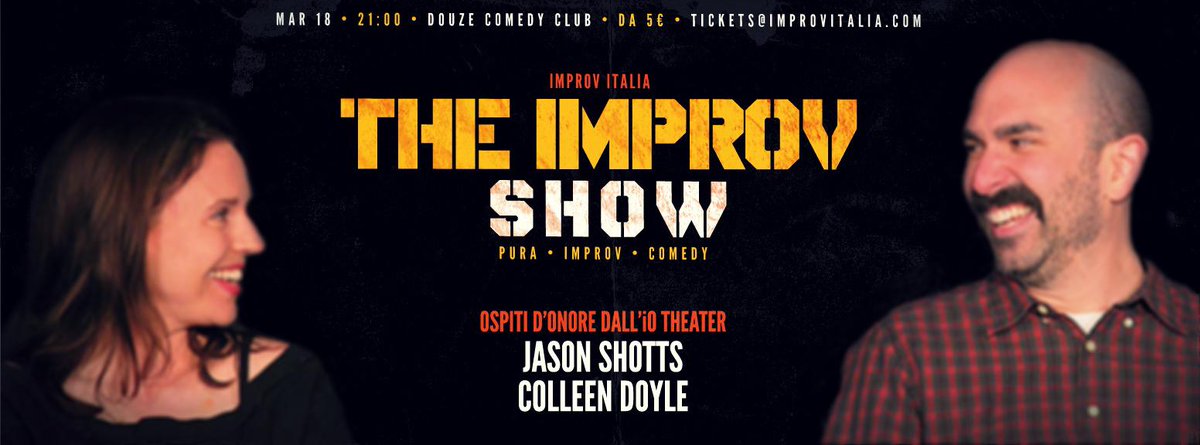 improvitalia's tweet photo. Questa sera i migliori performer dell'@iOchicago saranno in scena con noi in #TheImprovShow. PRENOTA ORA 347 675 3522 http://t.co/pIzTHN8I66
