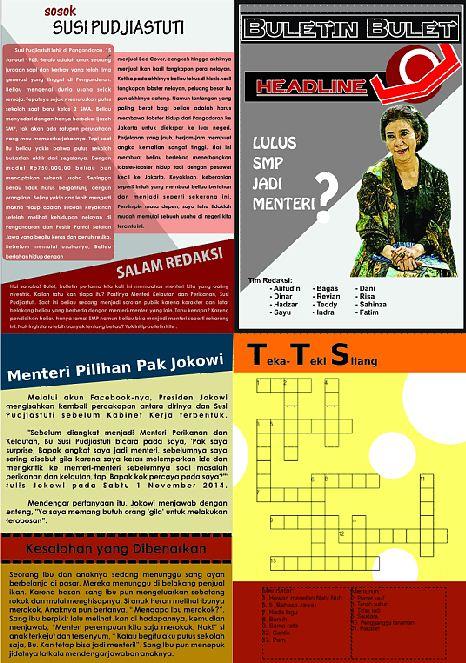 Sketsa_Magz's tweet photo. juara 4: selamat kepada buletin BULET! :D http://t.co/YCdTRVN4uE