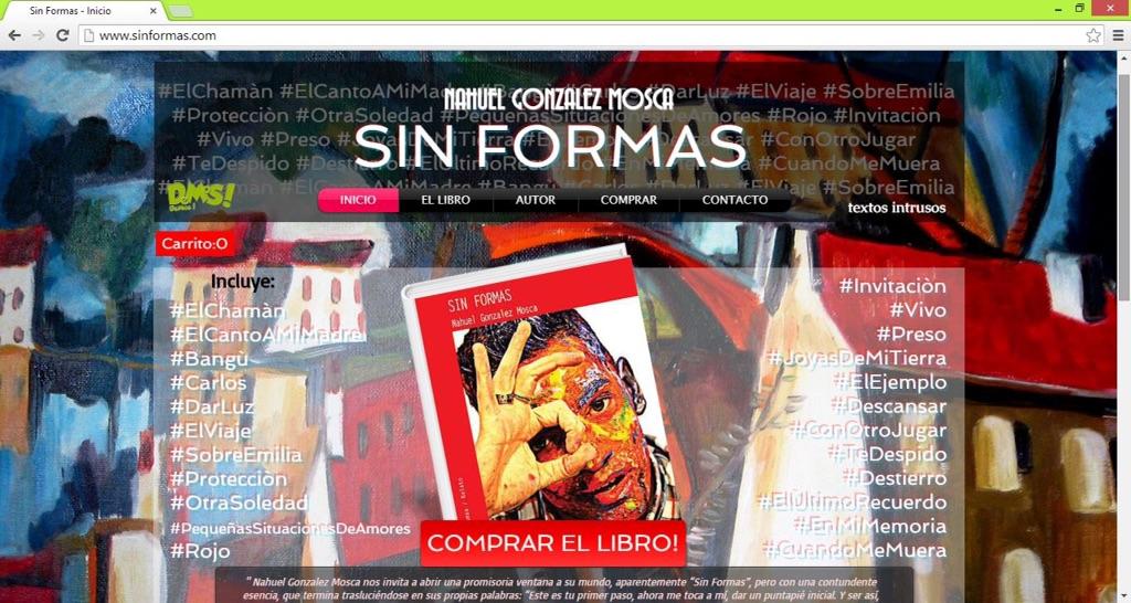 seniormosca's tweet photo. Se viene #SinFormas, 29 relatos que no respetan las normas! @librosyletras @LibrosyMasgt @textosintrusos @librosylit http://t.co/YsWV6Au0Vp