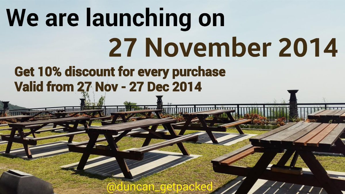 Save the date! DUNCAN's LAUNCHING DATE #backpackcowok #backpackcewek #localbrand