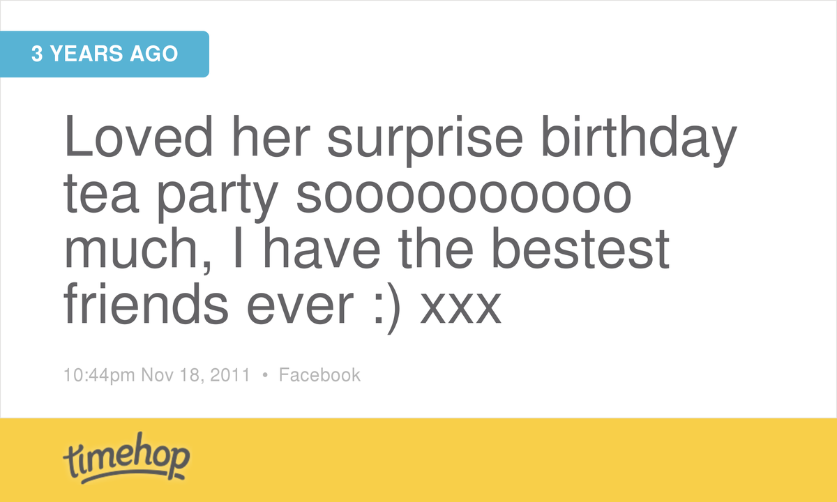 Nickixoxo's tweet photo. Amy Brook, I'm pretty sure this is the one where we celebrated the wrong Birthday 😂 xxx http://t.co/L5QT2YApfx http://t.co/Beh3lCj0jH