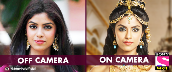 SonyPalTV's tweet image. #OnCameraOffCamera: @sayantani0609 aur Mahamaya ke dono roop hai bahut sundar. 
RT you agree.