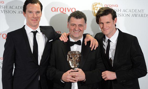 Happy birthday to Steven Moffat & thank you for Sherlock & DW :D 