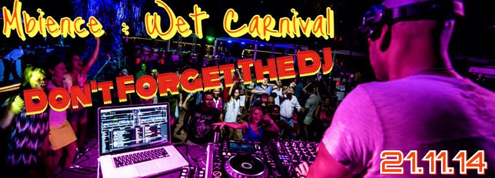 Jgn smpe kmu lewatkan pnampilan trbaik dari mahesa utara &amp; darling sabrina di #Mbience : Wet carnival #neversaymaybe