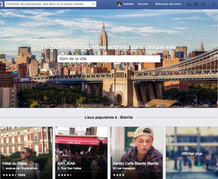 AgenceCMO's tweet photo. #FacebookPlaces un #annuaire de recherche locale basé sur les avis http://t.co/QTq5aUw0sm #Facebook #utilisateurs http://t.co/ZA6wIL0Guq