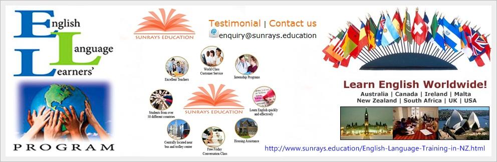 EduSunrays's tweet image. sunrays.education/English-Langua…
#study_abroad_program
#english_language_learning
New Zealand, Australia, Auckland