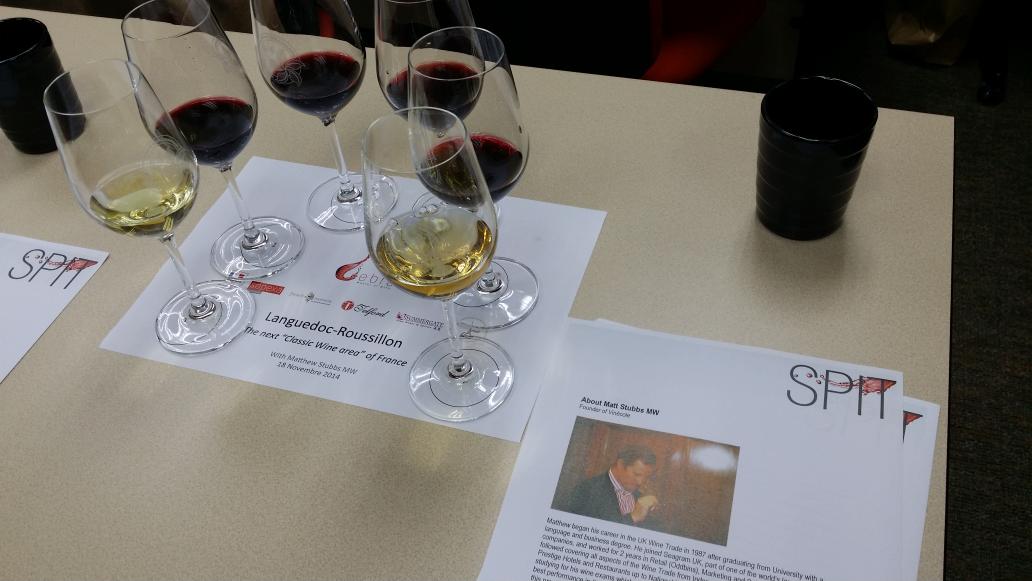 BonnieMWM's tweet photo. Excited for @MatthewStubbsMW presentation on Languedoc Roussillon today at #WineSPIT @DebraMeiburgMW #MWMevents http://t.co/7u34olGJkY