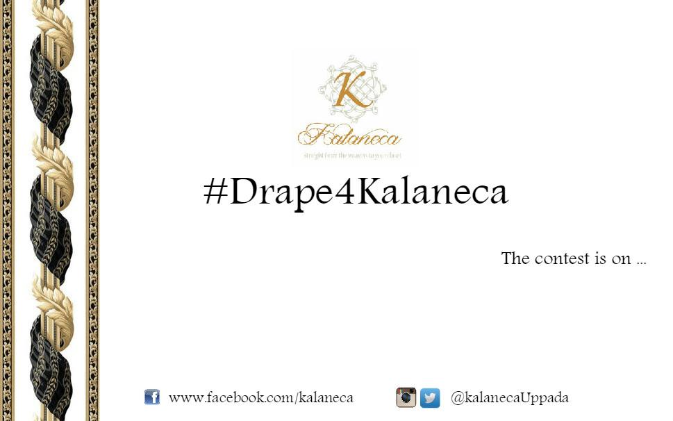 KalanecaIndia's tweet photo. #Drape4kalaneca Keep the entries coming in...Celebrate the essence of the six yard #saree and win exciting #prizes.. http://t.co/ZauqMyh7PV