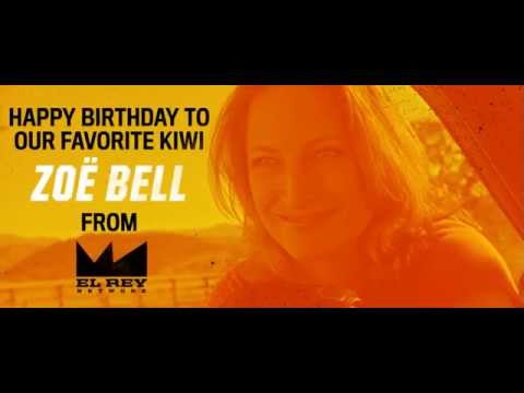 Happy Birthday Zoë Bell- 