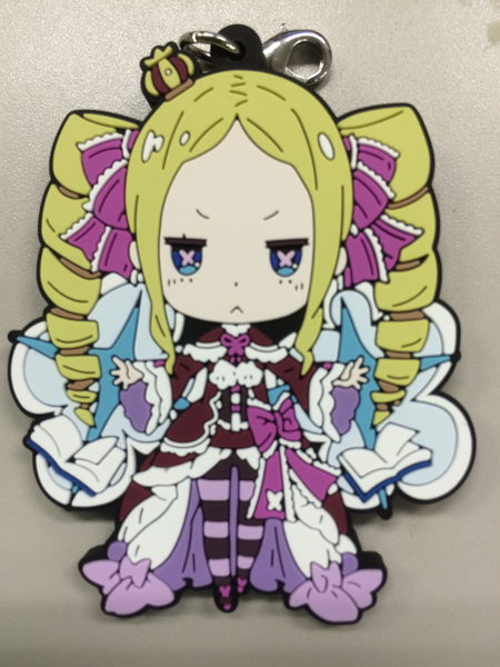 続き）アニメイト様限定で、こちらのベアトリスのラバーストラップが