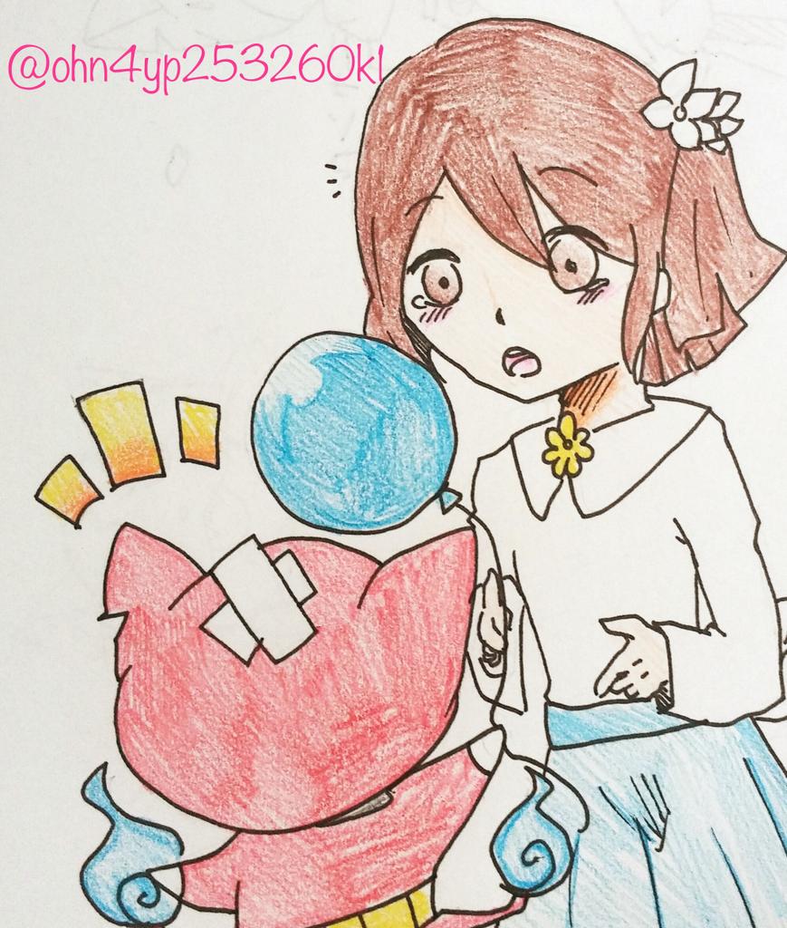 ん 妖怪ウォッチ深夜のお絵描き60分一本勝負 フササたんの妹可愛かったので描きました ジバニャンちょっと怪我してますけどね Http T Co Go3n2xezgh