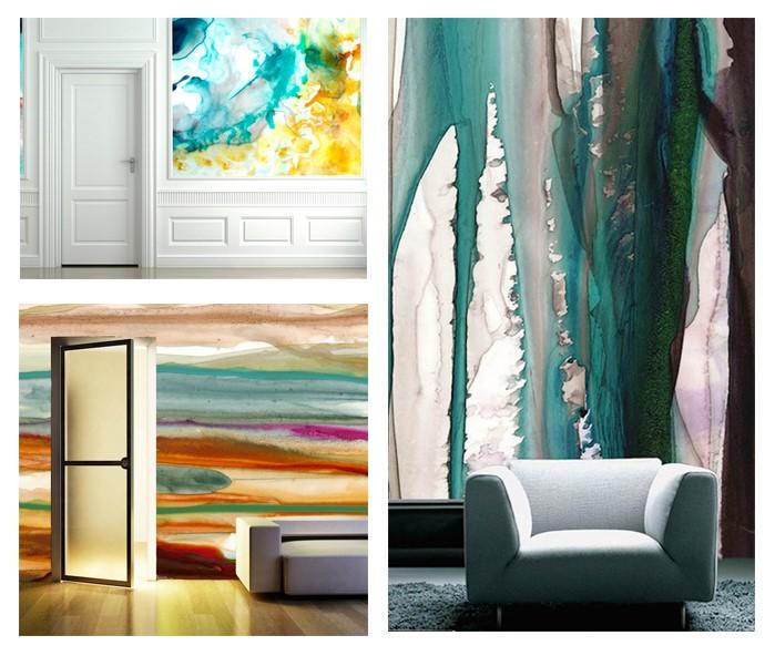 123deviscom's tweet image. Envie d’une maison arty? Découvrez les tapisseries en aquarelle du #BlackCrowStudio. bit.ly/1xbqkbt