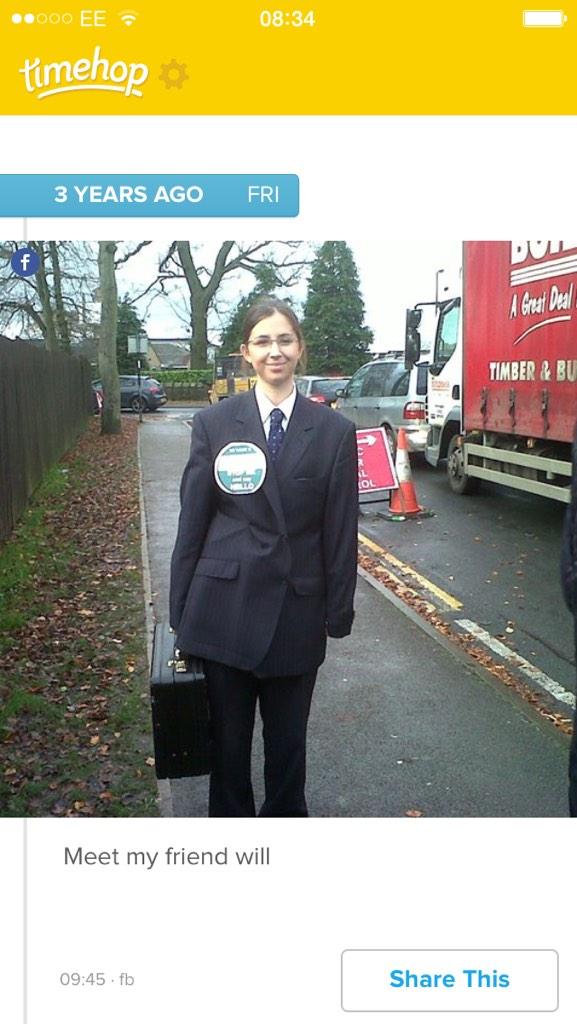 ameliapumfrey_'s tweet photo. still an absolute sensation @RosieBloxham #3yearslater #meetwill http://t.co/3Sznd6epRX