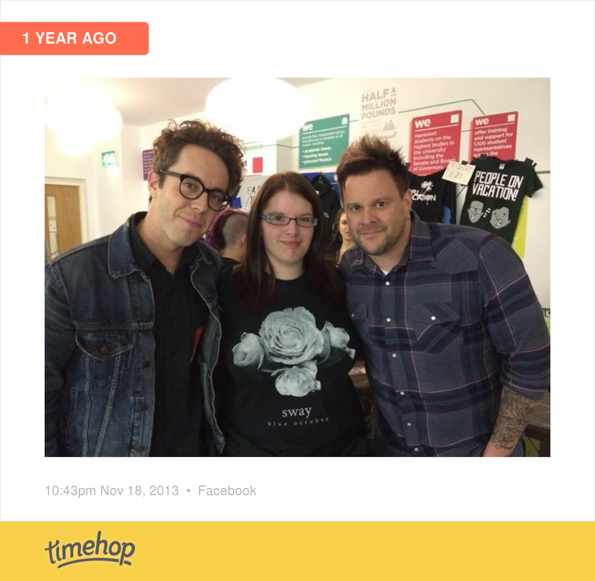 HeidiVictoria93's tweet photo. Can't believe this was a year ago!! Jaret <3 http://t.co/NEwgP1ykj8 http://t.co/8xSqVeginT
