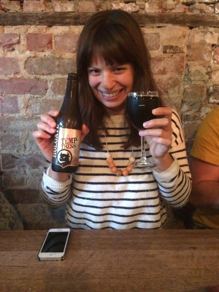 EmTantau's tweet photo. At trivia, we drink our @unleashedteam favourite clients, @holgatebeer ! #melbourne #trivia http://t.co/KFDpBhjdx4