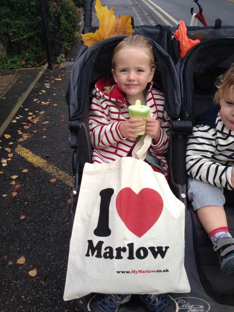 tashsomers's tweet photo. Thanks Paul for my new nursery bag, I love it! @MyMarlowUK http://t.co/NmfBeznsX5
