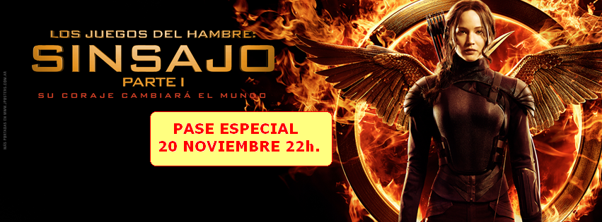 AlfaresArtesiet's tweet photo. LOS JUEGOS DEL HAMBRE: SINSAJO. PARTE 1
Pase especial jueves 20 de noviembre 22h. @cc_losalfares http://t.co/wnQgwvoejk
