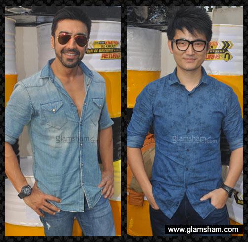 glamsham's tweet photo. .@AshishChowdhry &amp; @MeiyangChang at '#KhatronKeKhiladi' press interaction: http://t.co/xYPGR1rfyG http://t.co/wMDpL1rOHk