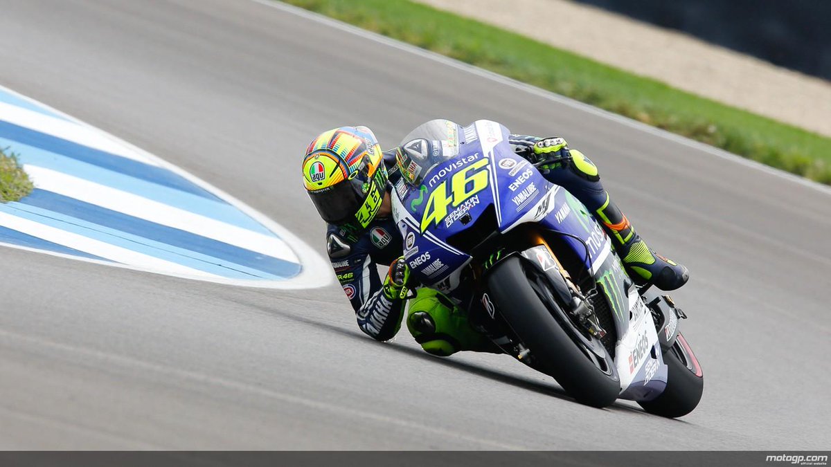 MotoGP's tweet photo. #MotoGP @ValeYellow46: "I’m sure that in two or three weeks time we will miss the racing." http://t.co/bAOdB7evEE