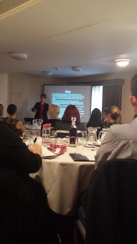 #Blogging is important for engagement and SEO. #SocialMediaEvent @suiteshotel #Knowsley