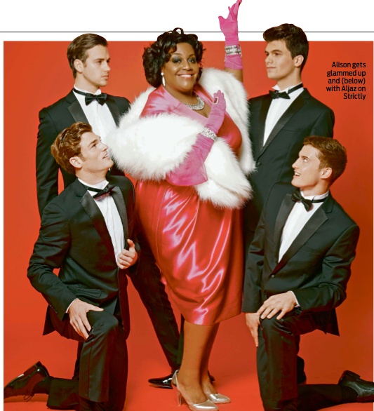 DesireeLederer's tweet photo. Alison Hammond glam Daily Mail pic thanks for stole http://t.co/piA7gRzeGL jewels @ButlerandWilson tuxedos @MossBros http://t.co/1iUT18Ffee
