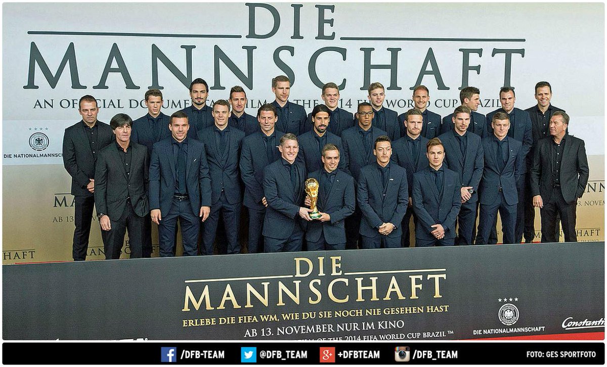 Wir verlosen 20 Filmposter von "Die <a href="/mannschaft/">Die Mannschaft</a>"! Alle Infos zum Gewinnspiel hier: bit.ly/11yq5M7 #4gefühl