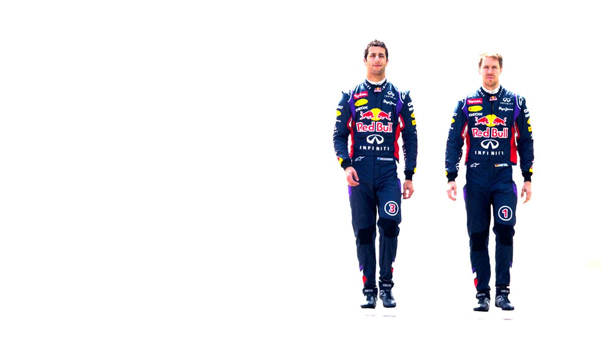 redbullracing's tweet photo. We caught up with Seb &amp; @DanielRicciardo ahead of this weekend's #AbuDhabiGP. Full story here: http://t.co/cK2n9FSxo4 http://t.co/UAVduNA1DS