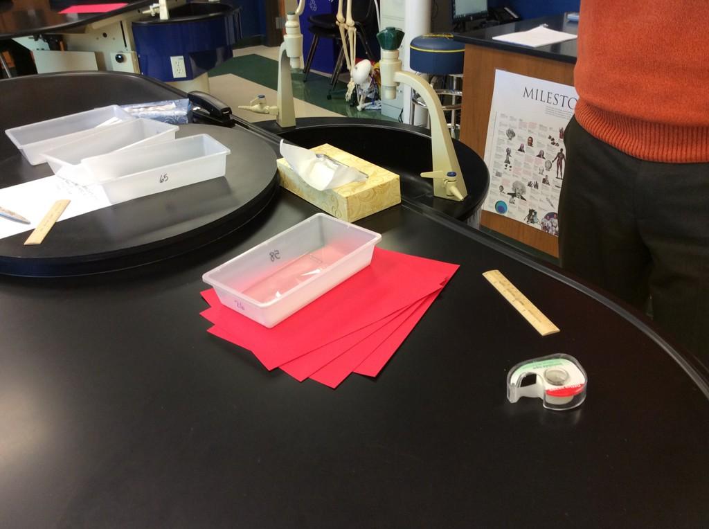 POPCSMediaLab's tweet photo. Can it get any better? Sci lab perfect follow to #GRAPeter #GoingPlaces. Ss designing airplanes w limited supplies http://t.co/7FZp9MncGY