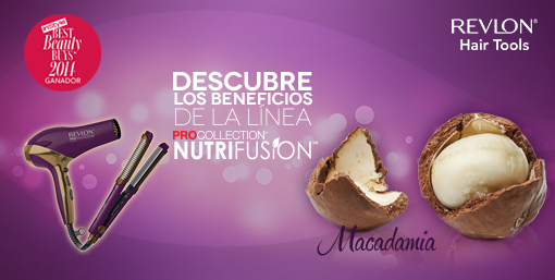RevlonHT_Mx's tweet image. Recupera el brillo natural y elimina el frizz con el aceite de Macadamia de la línea #ProCollection #NutriFusion