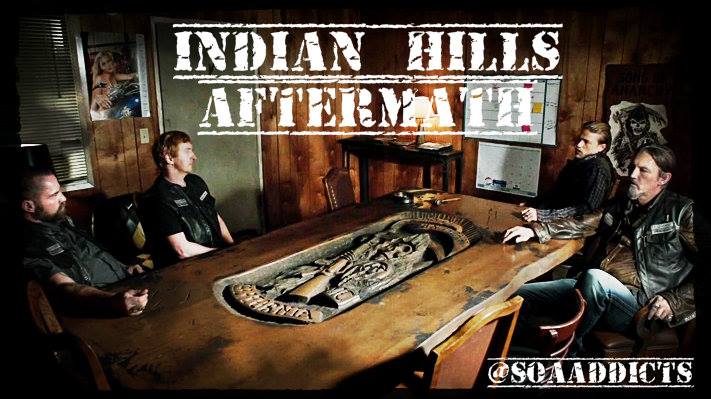 SOAAddictsPT's tweet photo. The visit from Indian Hills today on #WeeklyAnarchy. #SOAFX #FinalRide @SOAAddicts http://t.co/sKEqZEM5hG