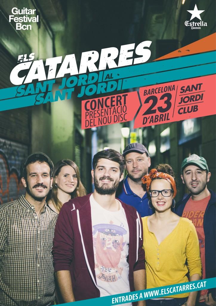 Per Sant Jordi farem el concert de presentació del nou disc al Sant Jordi Club de Barcelona! Serà molt bèstia!