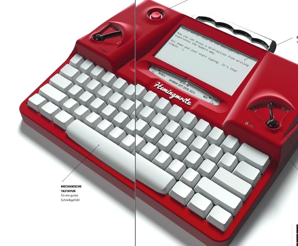 talentschmiede's tweet image. NEWS#SUIT: Für den #Schriftseller 3.0: die #Hemingwrite im schicken Retro-Look bei t3n. ift.tt/1HemIKe