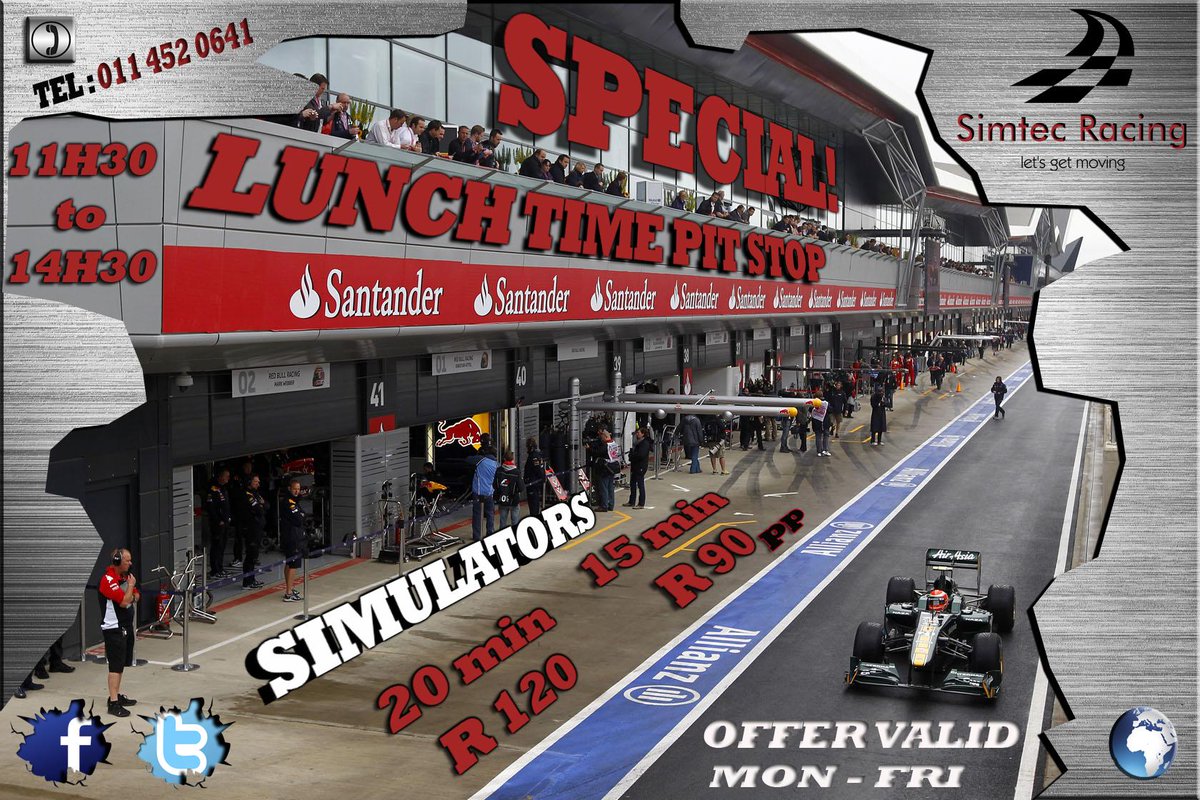 Simtec_Racing's tweet photo. Lunch Time Special
@Simtec_Racing http://t.co/7JsgGkqRdd