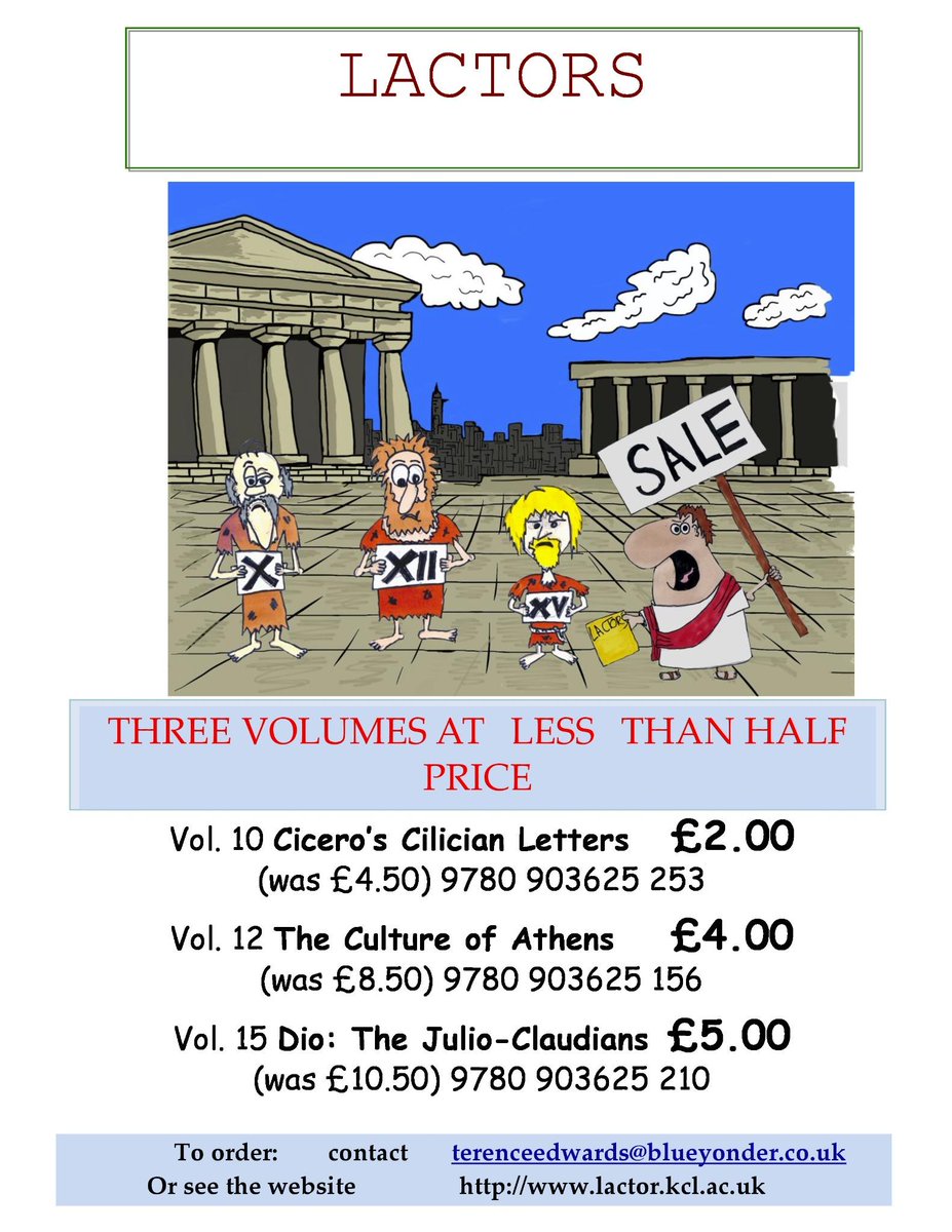 JACTClassics's tweet image. LACTOR special offers!